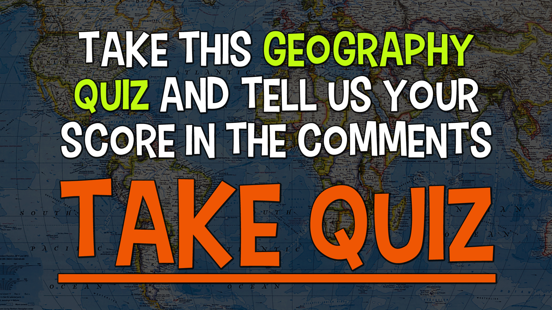 World Geography Quiz